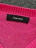 Dokotoo 100% Viscose Polka Dots Pink Pullover Sweater Size L - photo 3