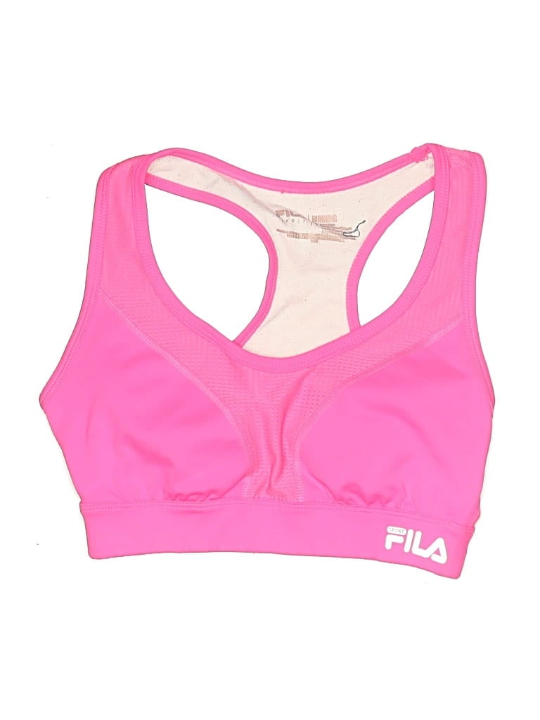 Pre-owned Fila Sport Swimsuit Top Pink Swimwear