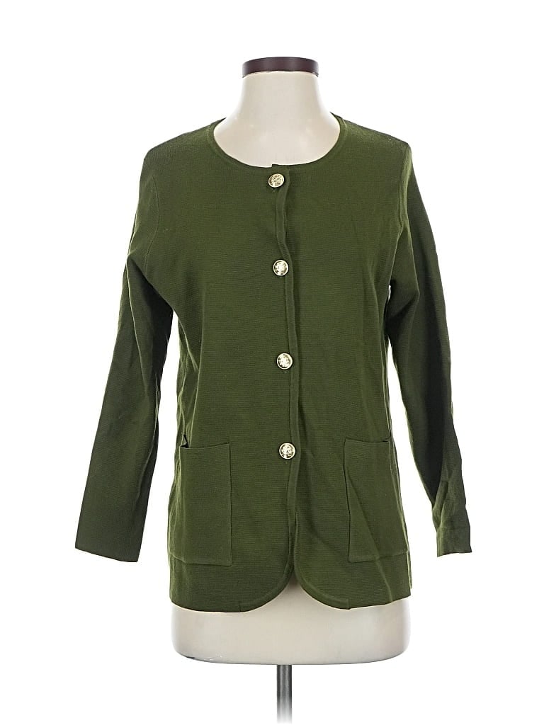 Pre-owned Unbranded Cardigan Sweater In Green