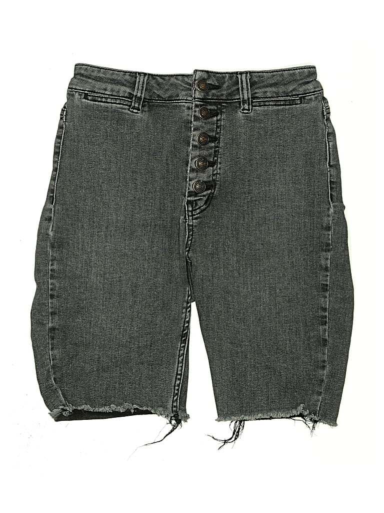 WE THE FREE Pre-owned Denim Shorts In Gray