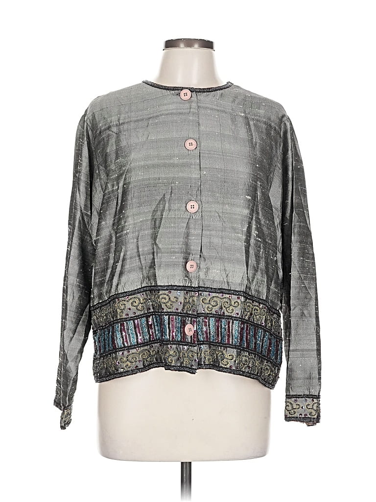 Pre-owned Parsley & Sage Jacket In Gray