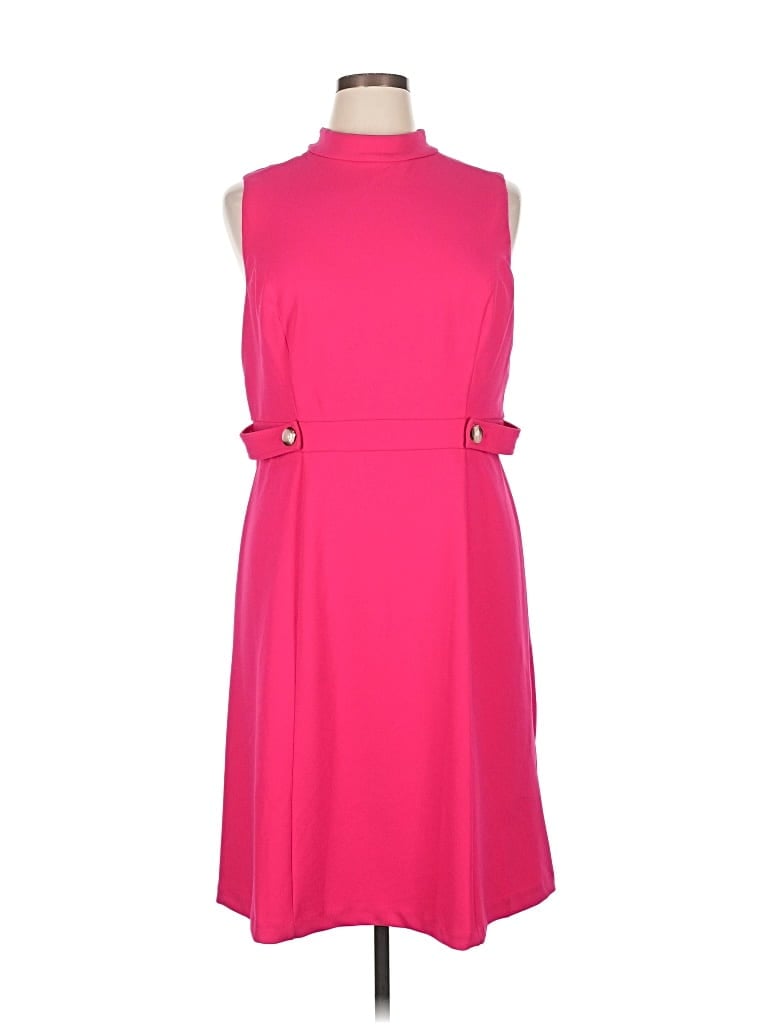 Pre-owned Maggy London Casual Dress In Pink