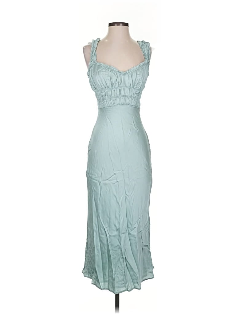 Pre-owned Astr Cocktail Dress In Blue