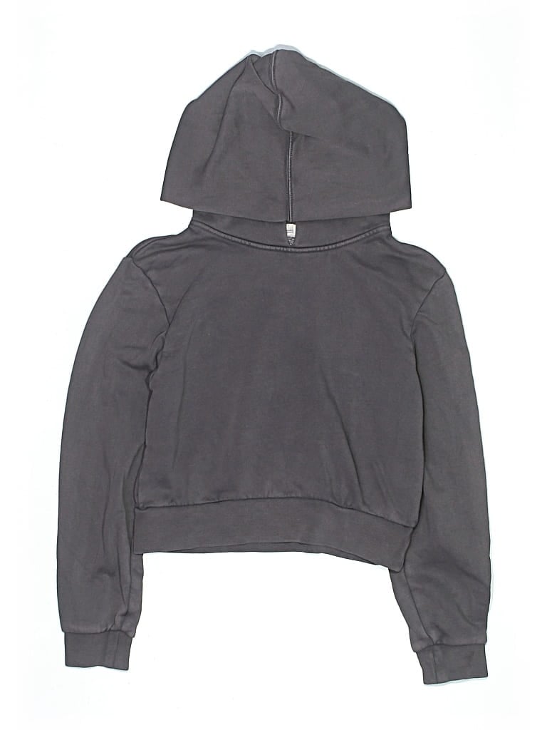 Pre-owned Gap Kids' Zip Up Hoodie In Gray