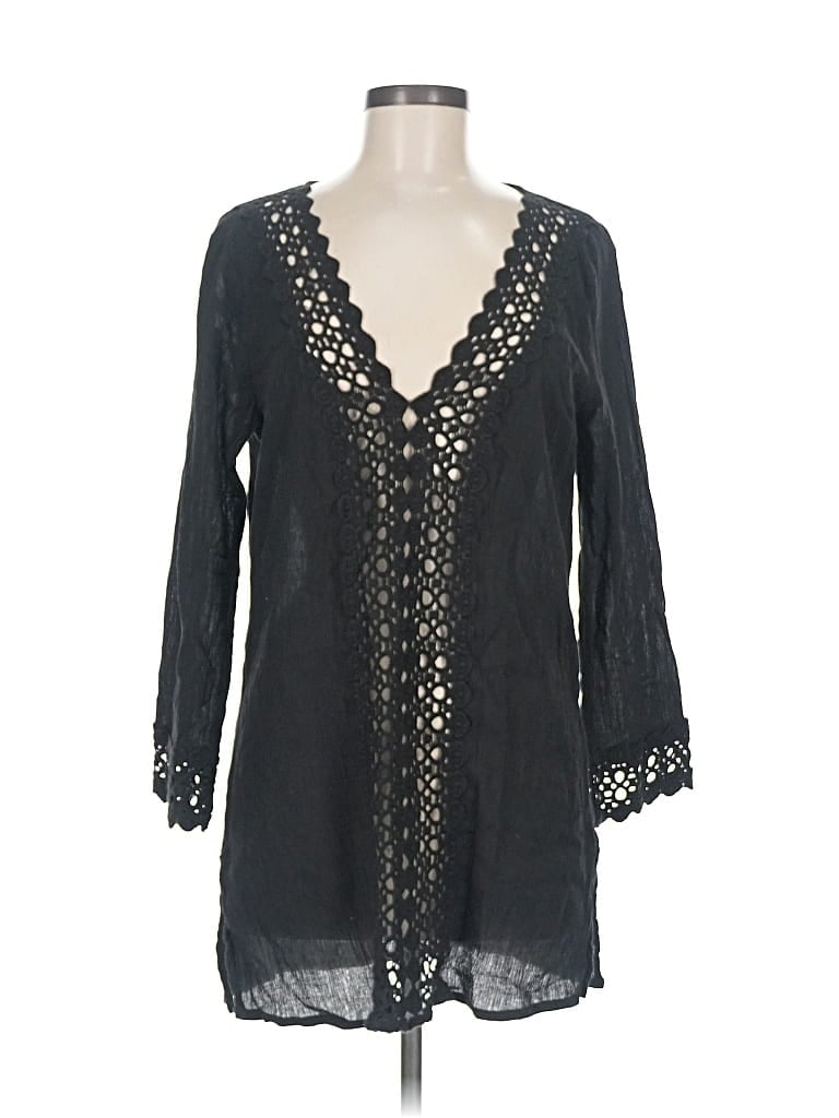 Pre-owned Venus Casual Dress In Black