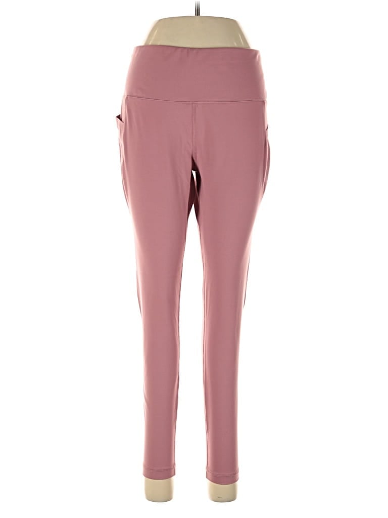 Pre-owned Assorted Brands Active Pants In Pink