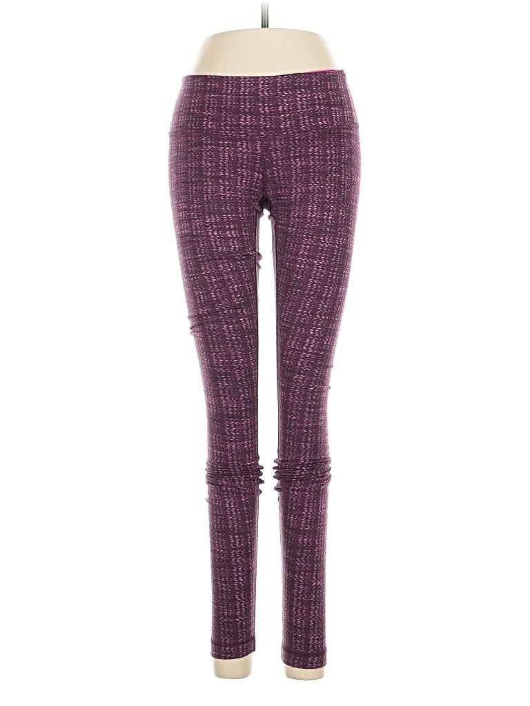 Pre-owned Lululemon Athletica Leggings In Purple