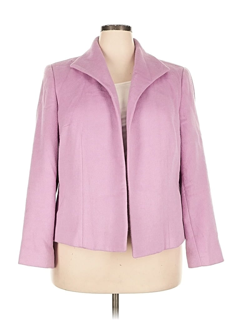 Pre-owned Harve Benard By Benard Holtzman Jacket In Purple