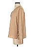 Vince Camuto 100% Polyester Tan Long Sleeve Blouse Size S - photo 5