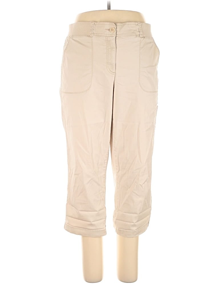 Pre-owned Ann Taylor Loft Outlet Khaki Pant In Brown