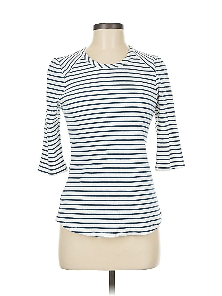 Pre-owned Nine Britton 3/4 Sleeve T-shirt In Blue