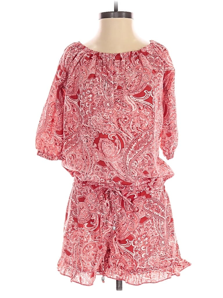 ELAN Pre-owned Romper In Red