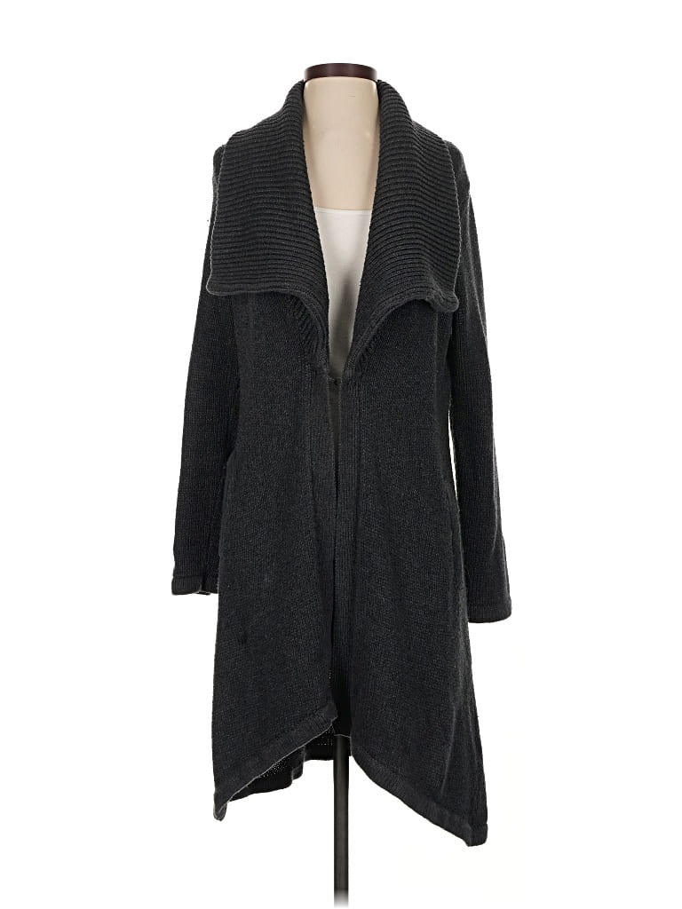 Pre-owned Soft Surroundings Cardigan Sweater In Gray