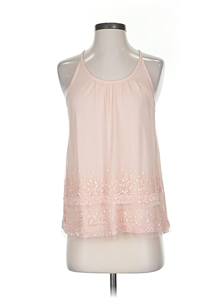 Pre-owned Ann Taylor Loft Sleeveless Blouse In Pink