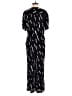 Ann Taylor LOFT 100% Rayon Black Jumpsuit Size XS - photo 2