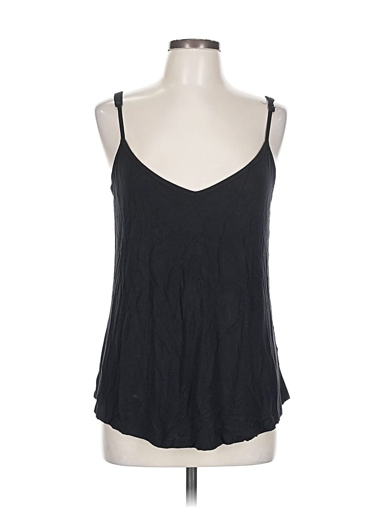 Pre-owned Asos Design Tank Top Black Halter Neckline Tops