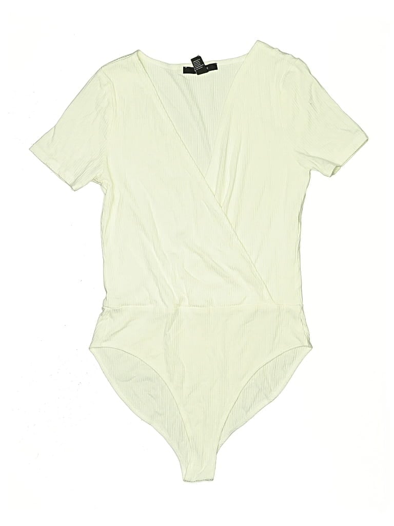 FOREVER 21 Pre-owned Bodysuit In Green