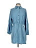 Zara Blue Casual Dress Size S - photo 1