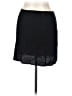 Gracia Solid Black Gray Casual Skirt Size L - photo 2