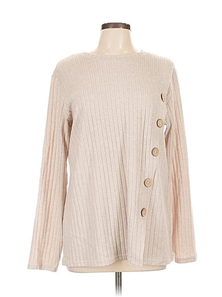 Pre-owned Unbranded Pullover Sweater In Brown