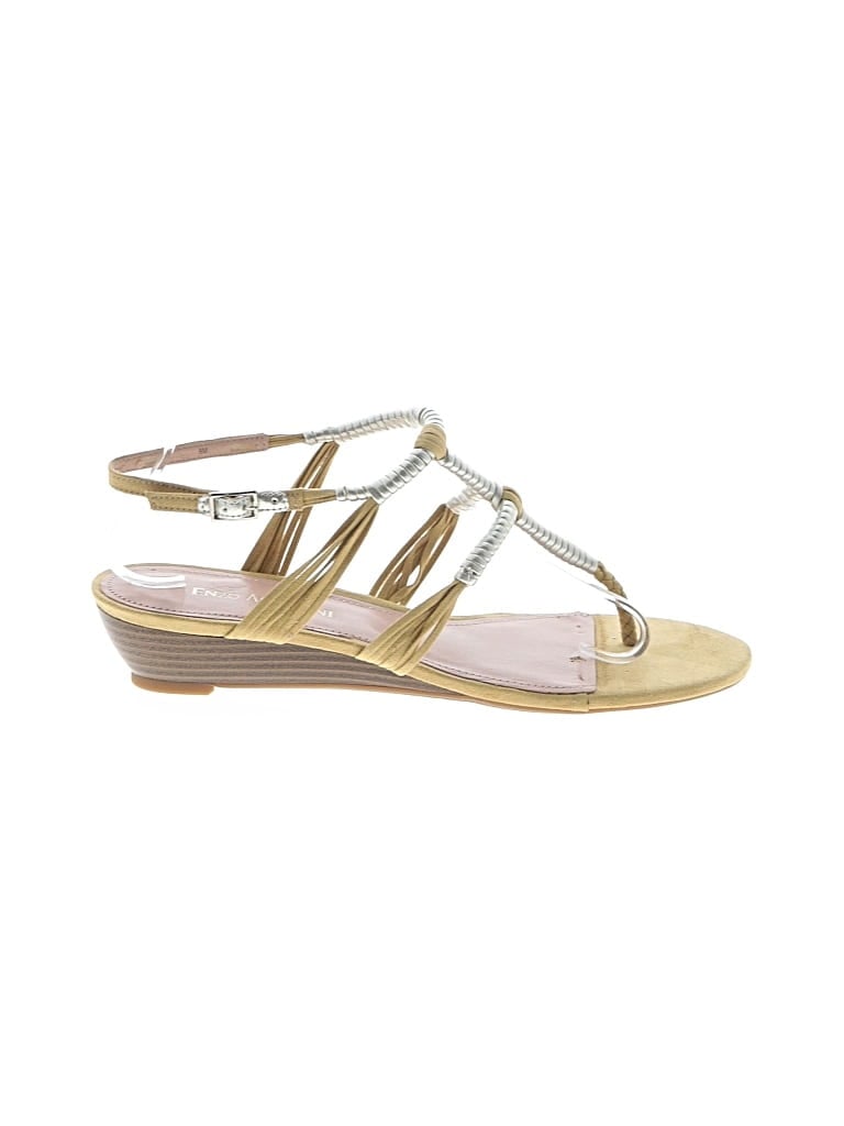 ENZO ANGIOLINI Pre-owned Wedges In Silver