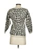 Gap Animal Print Silver Pullover Sweater Size XS (petite) - photo 2