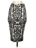 Zara Animal Print Silver Casual Skirt Size S - photo 2