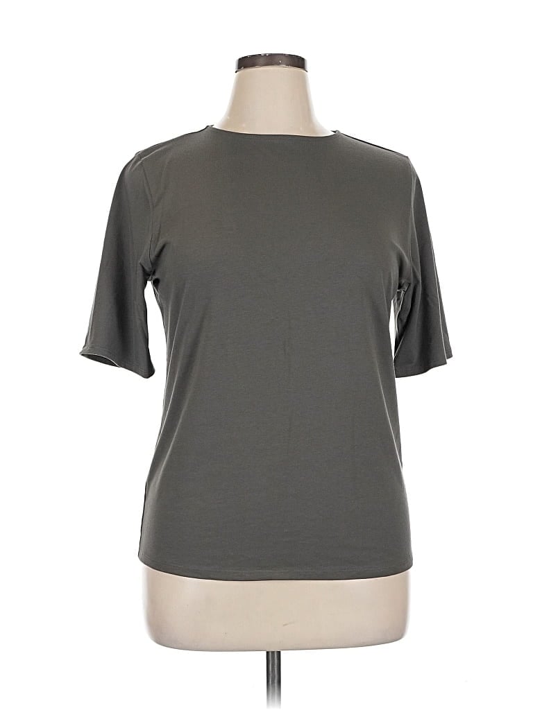 CATHERINE CATHERINE MALANDRINO Pre-owned Short Sleeve T-shirt In Gray