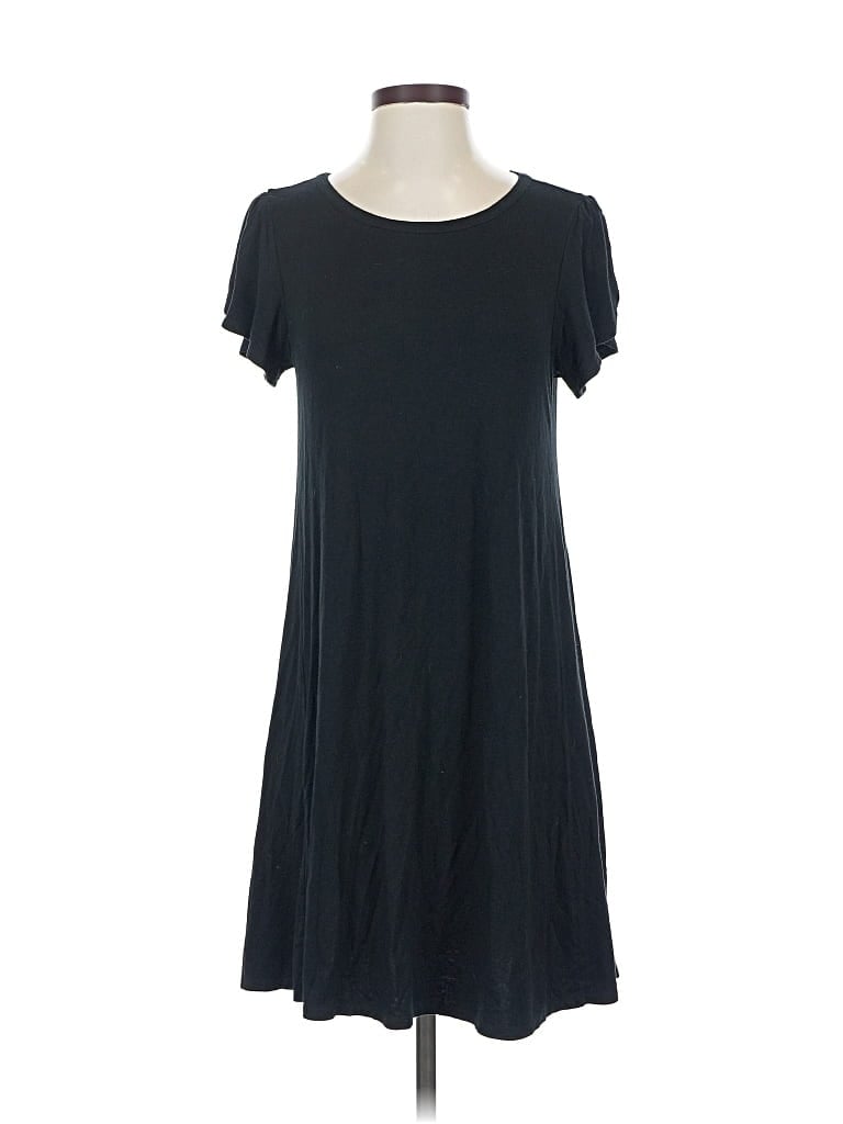 Pre-owned Ann Taylor Loft Casual Dress In Black