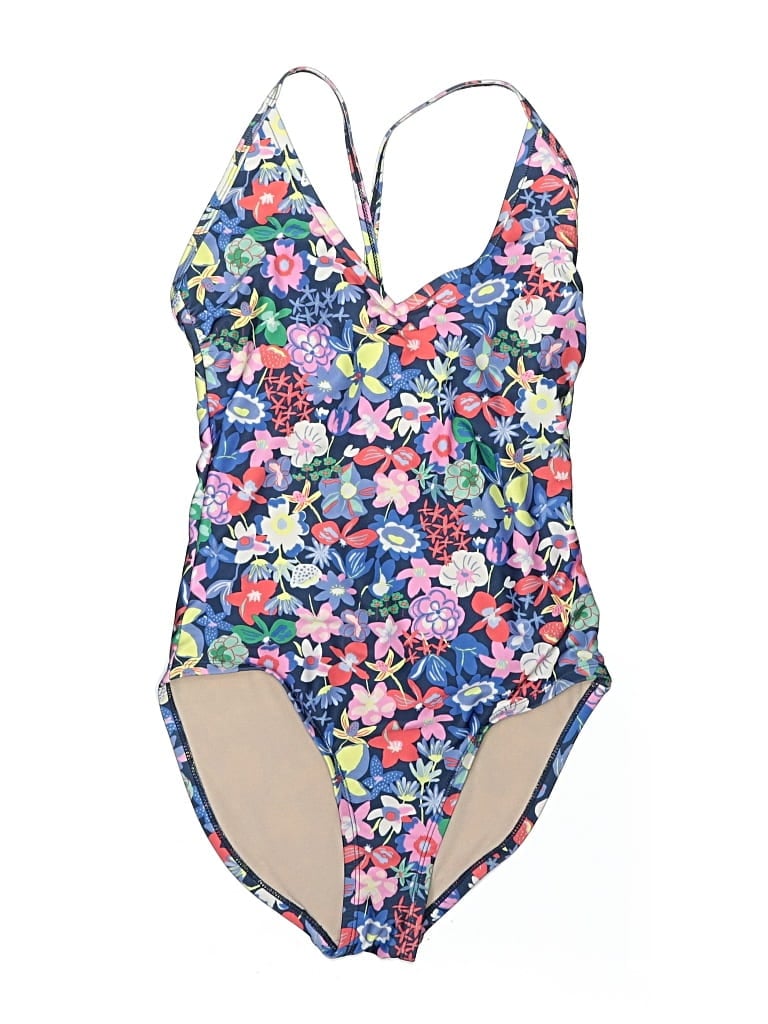 Pre-owned Tea One Piece Swimsuit In Blue