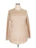 525 America 100% Acrylic Tan Pullover Sweater Size XXL - photo 1