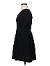 Lush Solid Black Casual Dress Size M - photo 5