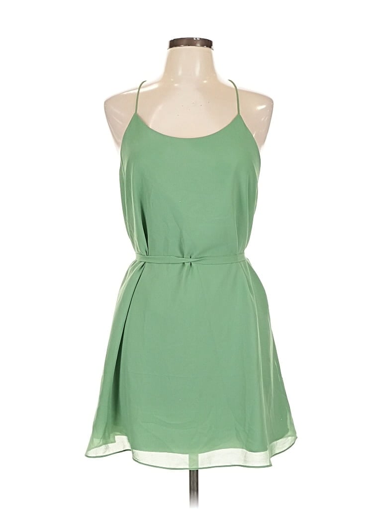 Pre-owned Fab'rik Casual Dress In Green