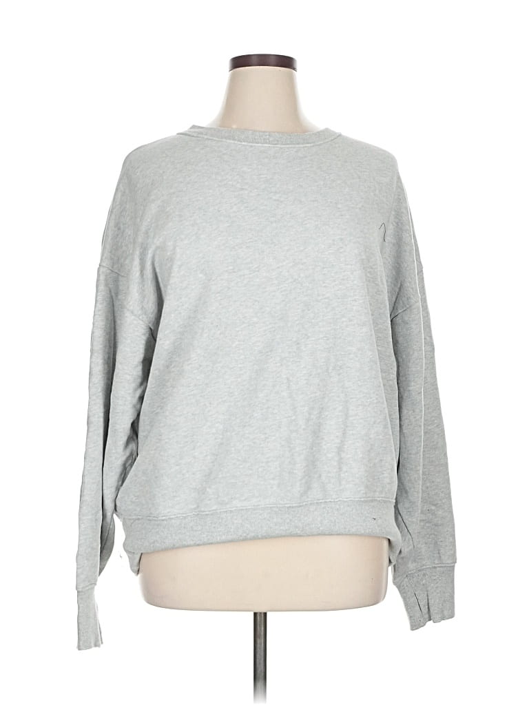 Pre-owned Offline By Aerie Sweatshirt In Gray