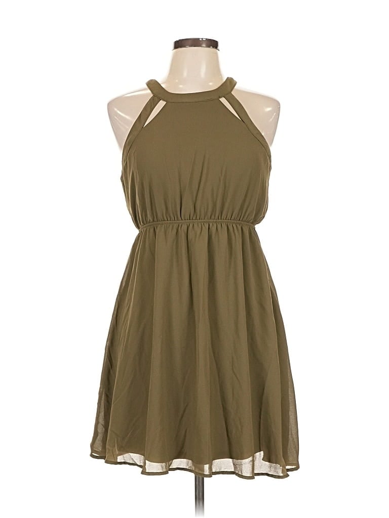 MONTEAU Pre-owned Casual Dress In Brown