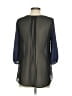 Soprano Blue 3/4 Sleeve Blouse Size S - photo 2