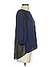 Soprano Blue 3/4 Sleeve Blouse Size S - photo 4