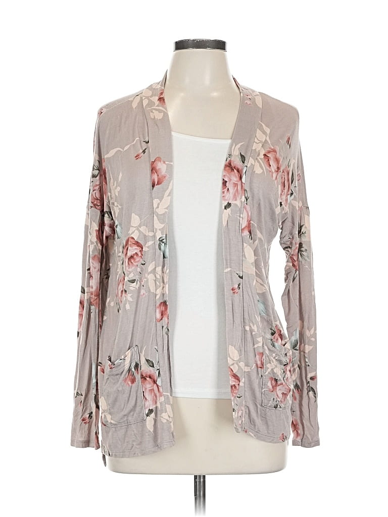 Pre-owned Maurices Cardigan Sweater In Gray