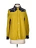 Bespoke Fit Color Block Yellow Long Sleeve Button-Down Shirt Size 5 (estimated) - photo 1