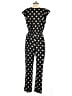 Corey Lynn Calter Polka Dots Black Jumpsuit Size S - photo 2