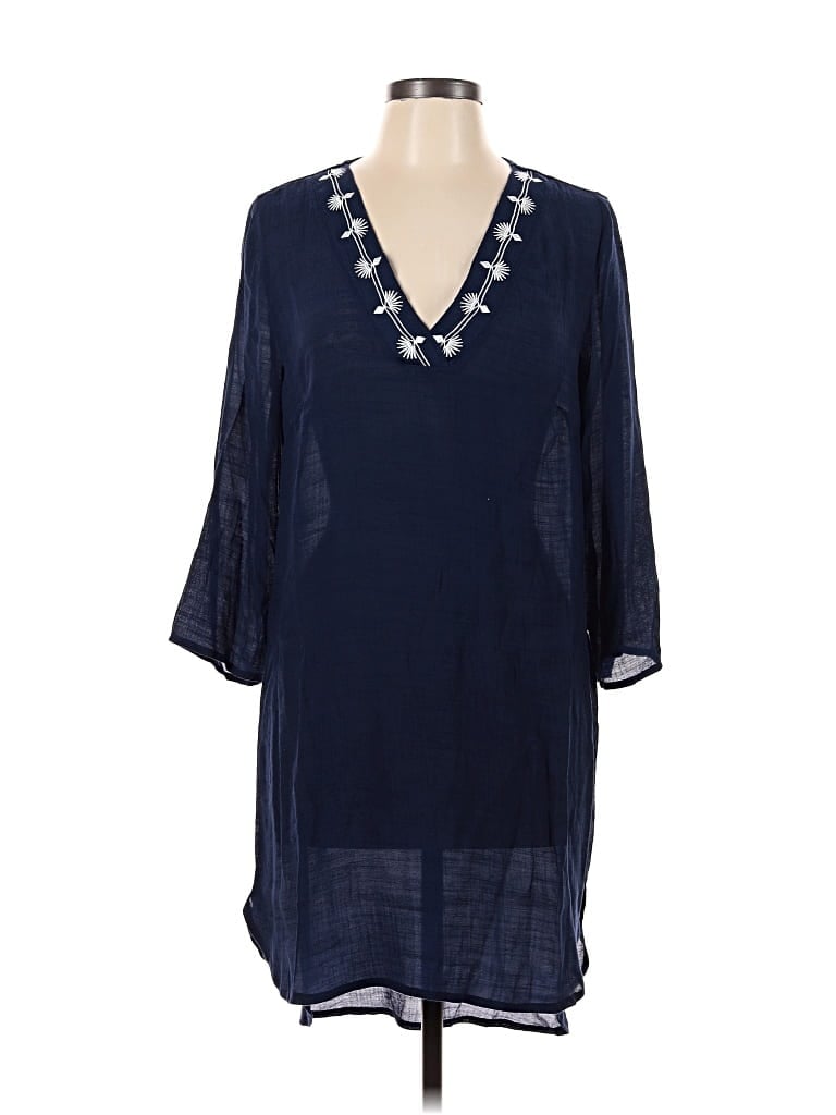 Pre-owned Kona Sol Swimsuit Cover Up In Blue