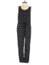 Madewell 100% Viscose Argyle Black Jumpsuit Size XS - photo 1