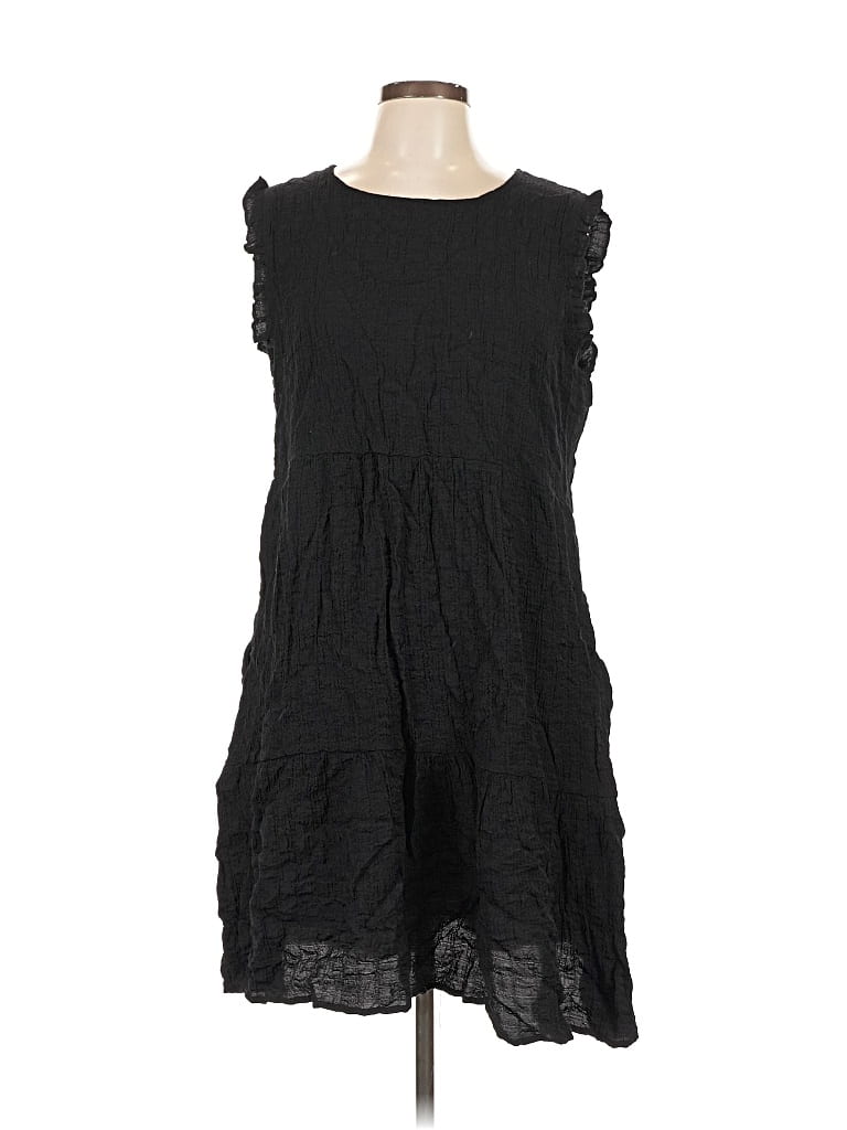 Pre-owned Sonoma Goods For Life Casual Dress In Black