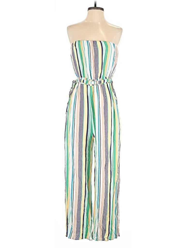 Pre-owned Le Lis Jumpsuit In Green