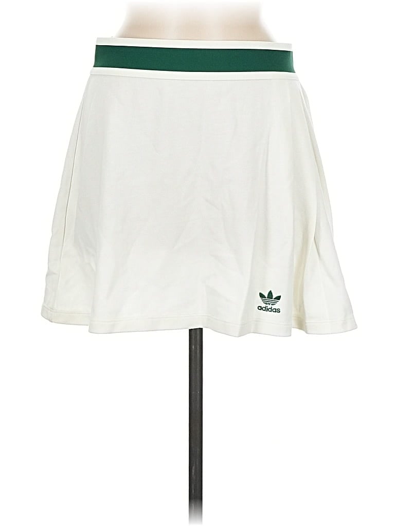 Pre-owned Adidas Originals Casual Skirt In White