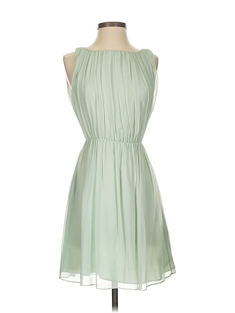 Pre-owned Alice And Olivia Alice + Olivia Cocktail Dress In Green