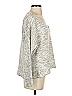 Splendid Metallic Silver Pullover Sweater Size XS - photo 4