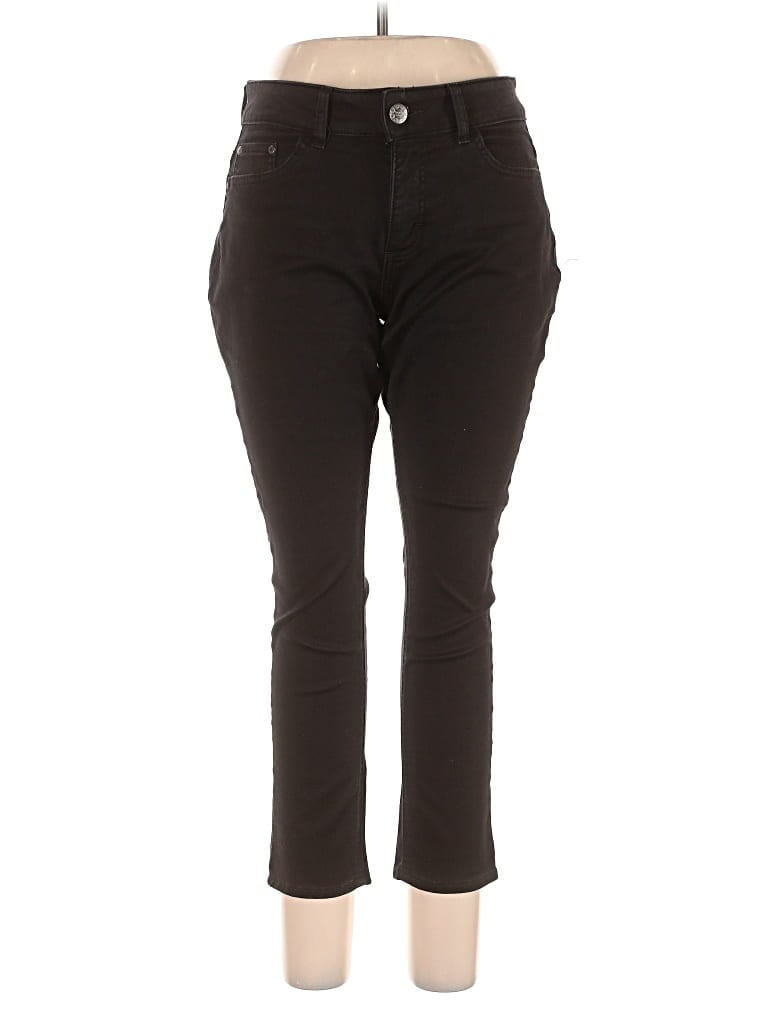 Pre-owned Riders By Lee Jeggings In Brown