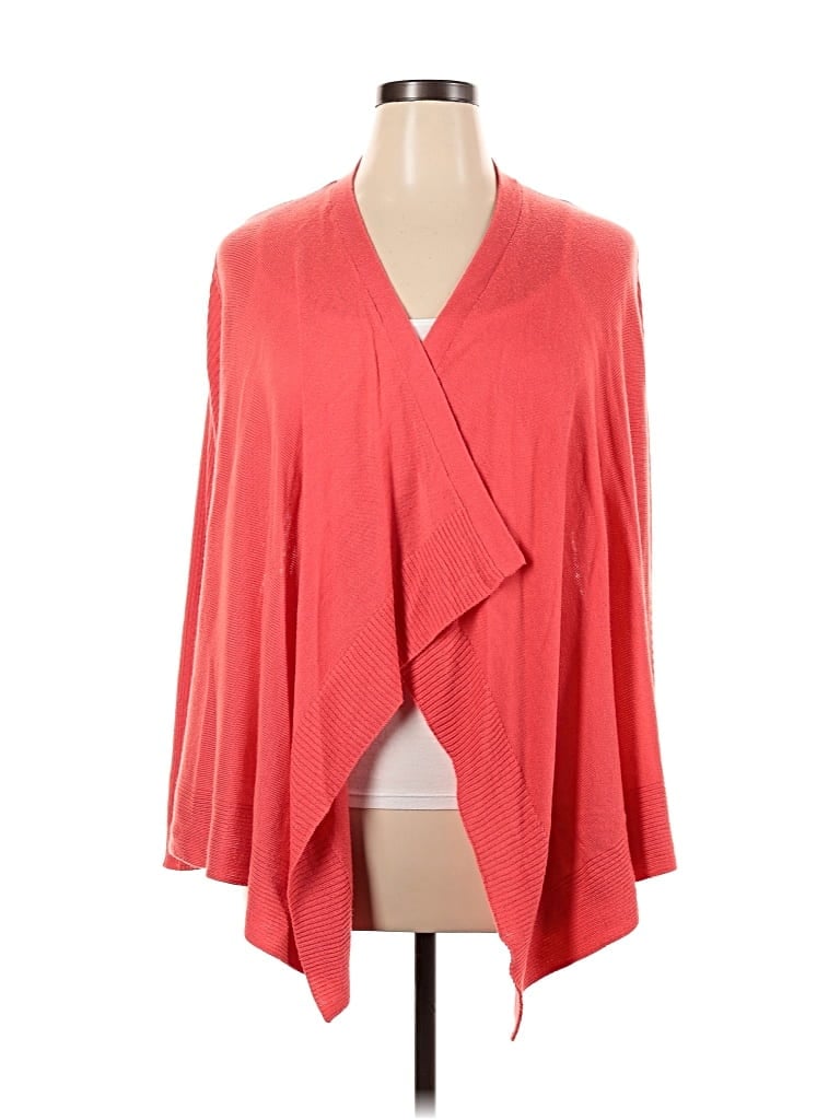 Pre-owned Roz & Ali Cardigan Sweater In Red