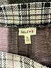 Self Esteem Plaid Gray Casual Skirt Size XL - photo 4